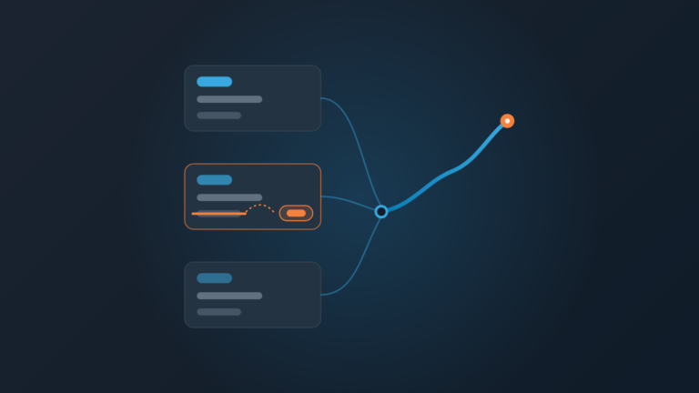 AI sales forecasting for a small team: CRM deal data feeding a forecast