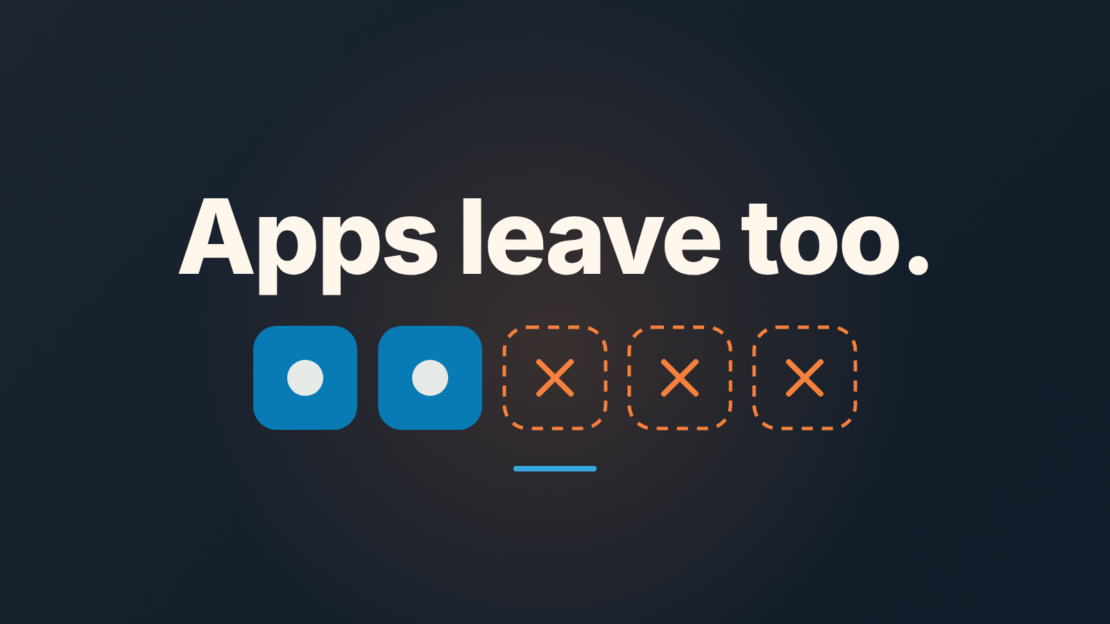 A Pipedrive account's app tiles greyed out after the user who installed them was deactivated
