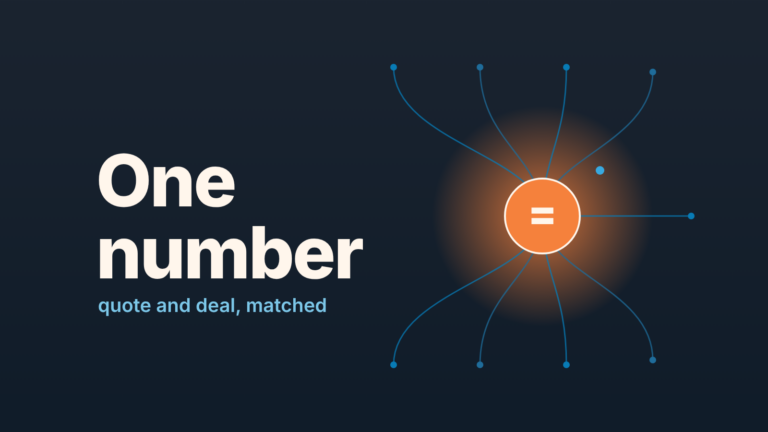 Dark cover with the words "One number" and a warm node marked "=" where many thin threads converge